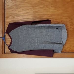 Mens 3/4 sleeve Raglan tee